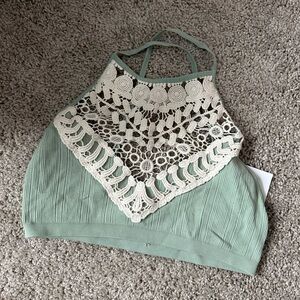 NWT Boho lace bralette size small